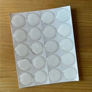 Reduce smartwatch/tattoo interference - 1” Epoxy Resin Dots for Art & More